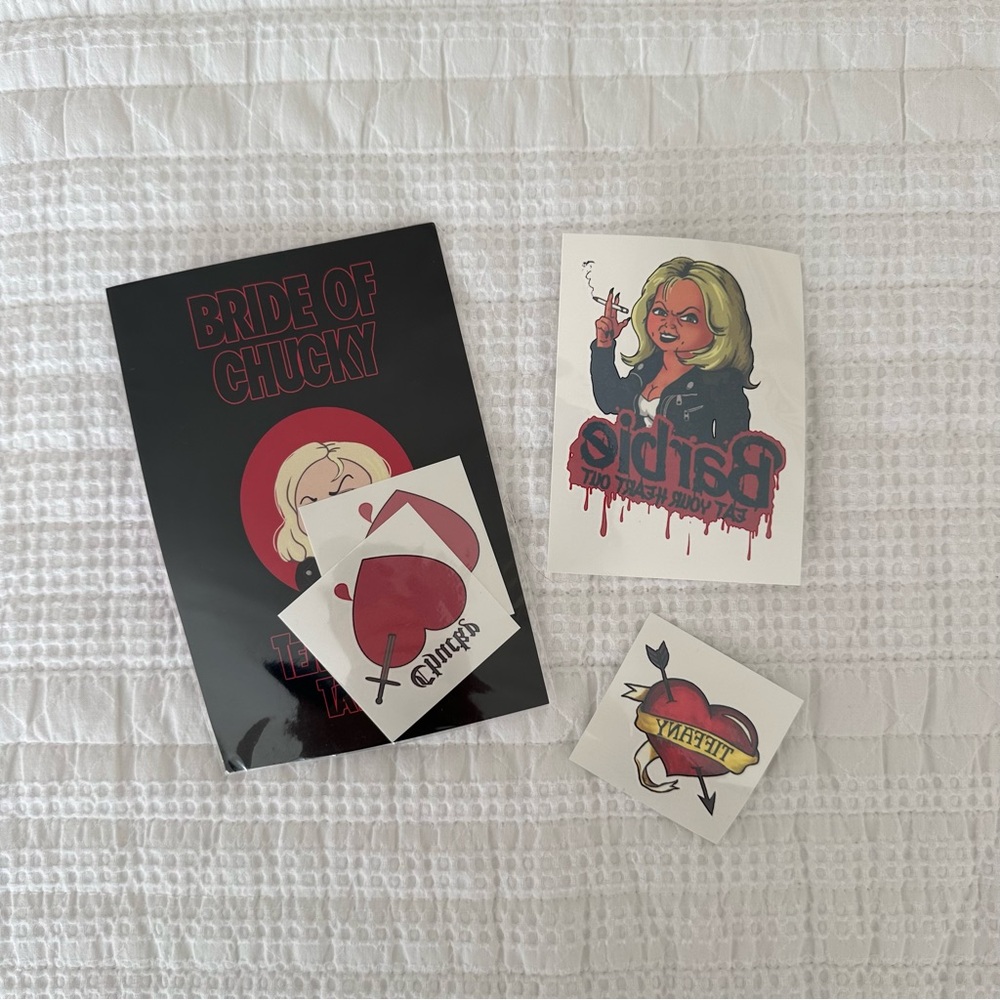 Bride of Chucky Sticker Set